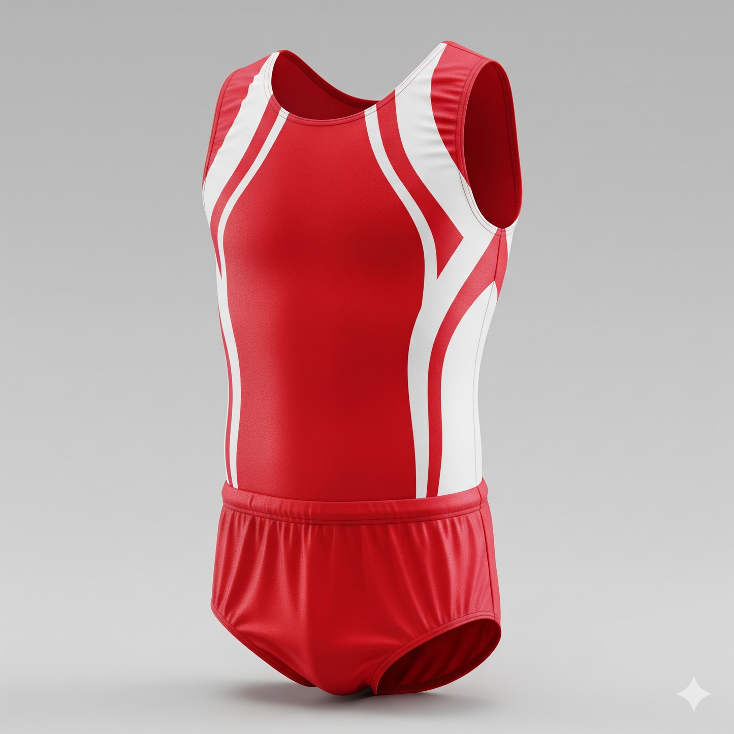 Red and White Boys Leotard