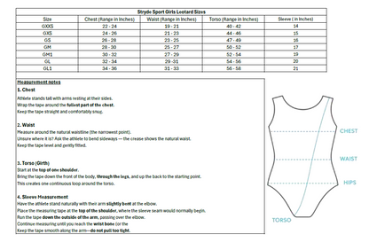 Classic Girls Practice Leotard